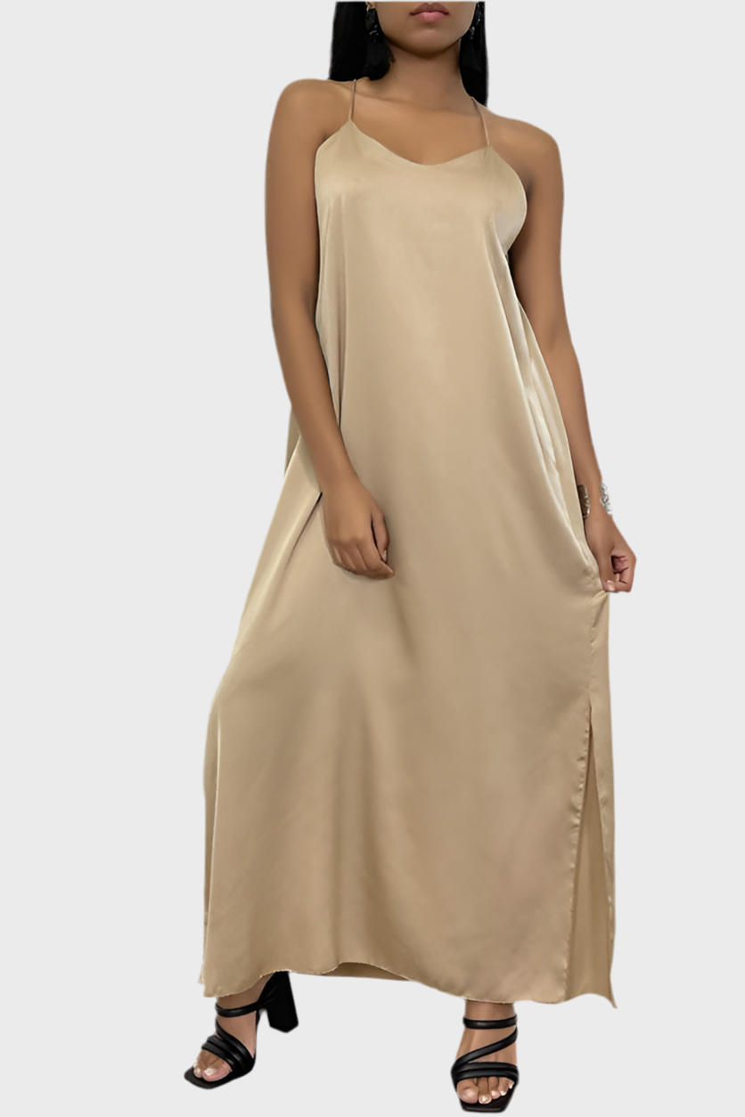 ROBE NOEMIE CHAMPAGNE PRETTYGYAL