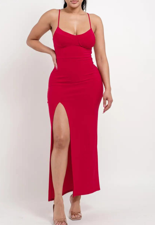 ROBE MOLLY ROUGE PRETTYGYAL