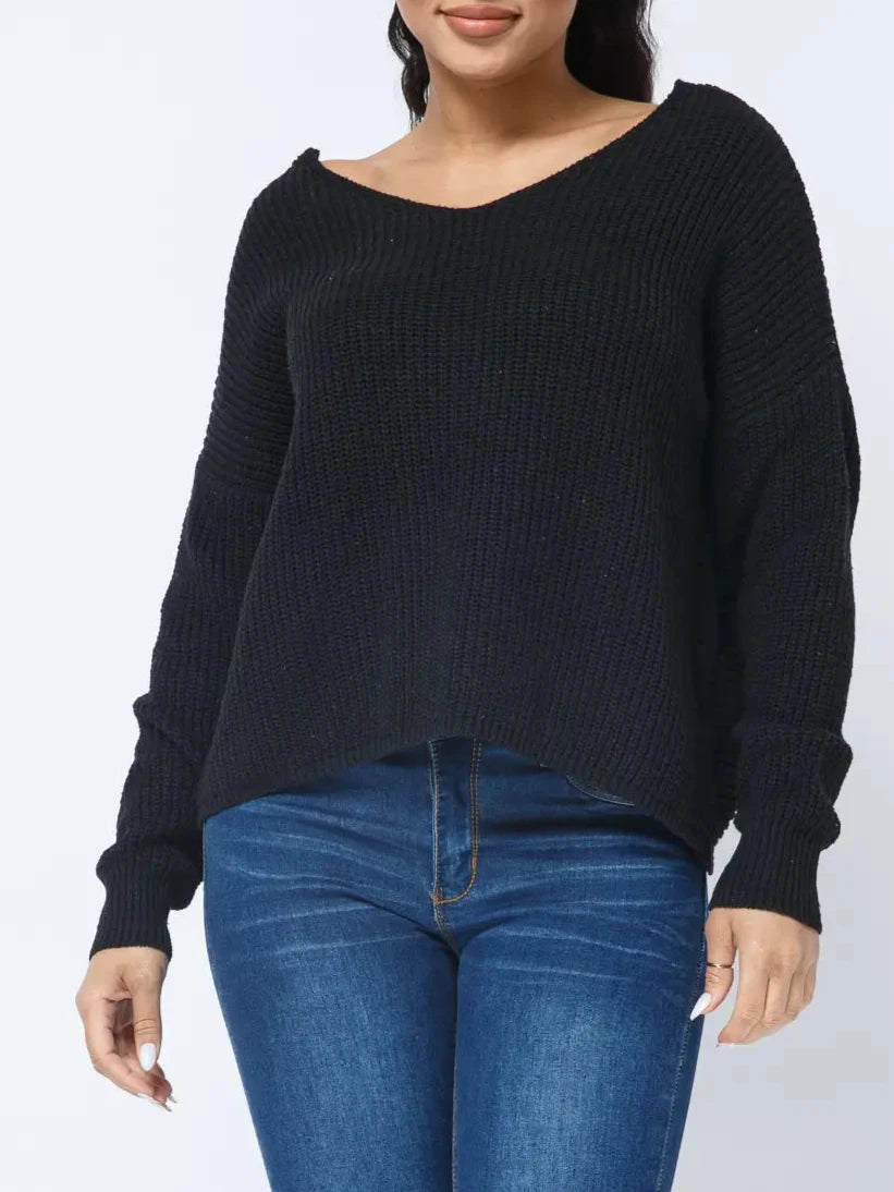 PULL MARIANNE NOIR PRETTYGYAL