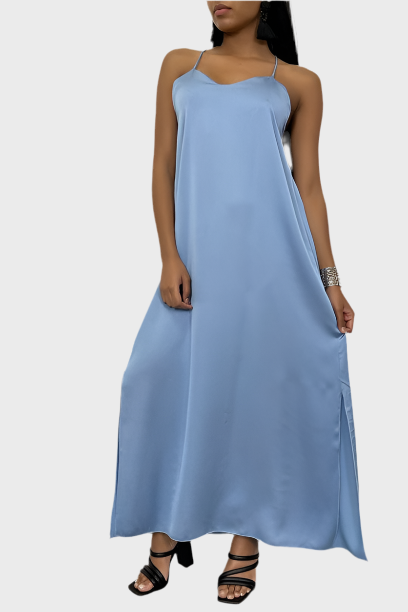 ROBE NOEMIE BLEUE PRETTYGYAL