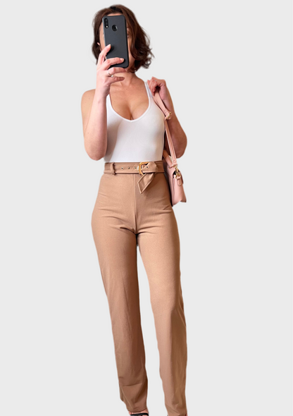 PANTALON SOFIA BEIGE PRETTYGYAL