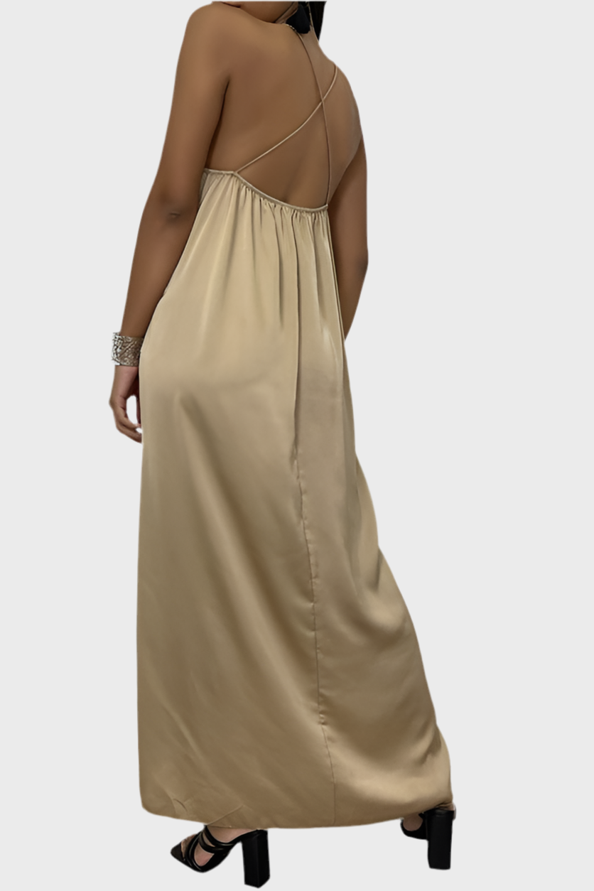 ROBE NOEMIE CHAMPAGNE PRETTYGYAL