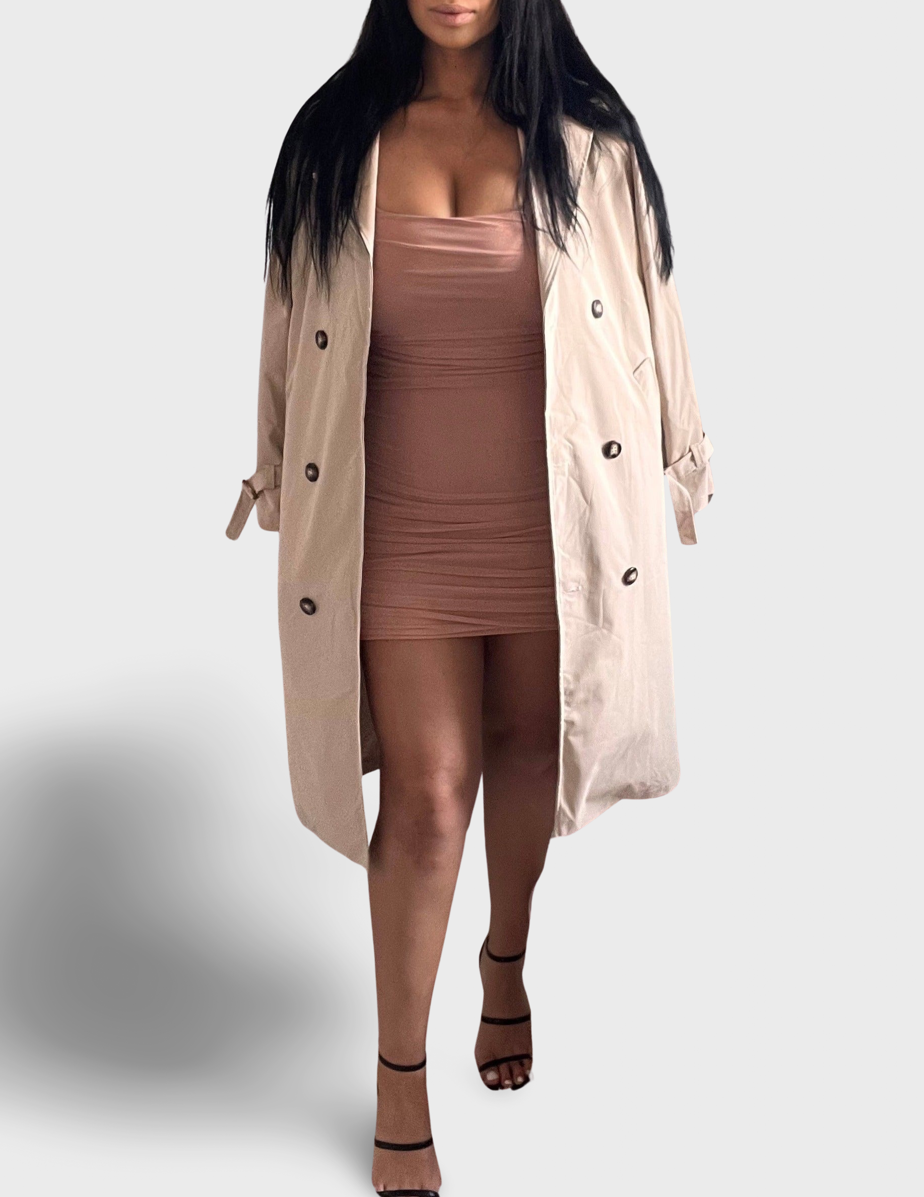 TRENCH OLD MONEY BEIGE PRETTYGYAL