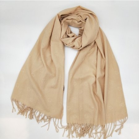 Écharpe à frange beige PRETTYGYAL